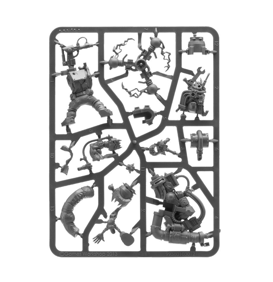 Big Mek with Shokk Attack Gun – Orks miniature