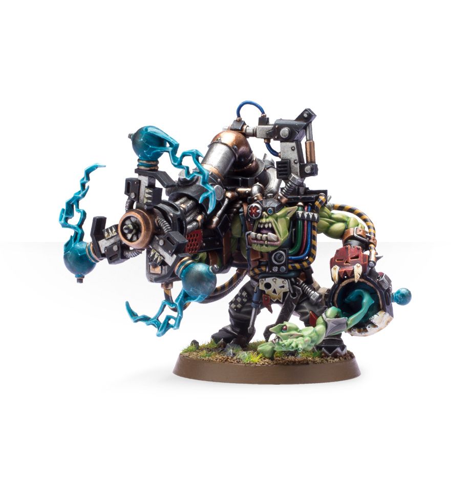 Big Mek with Shokk Attack Gun box art