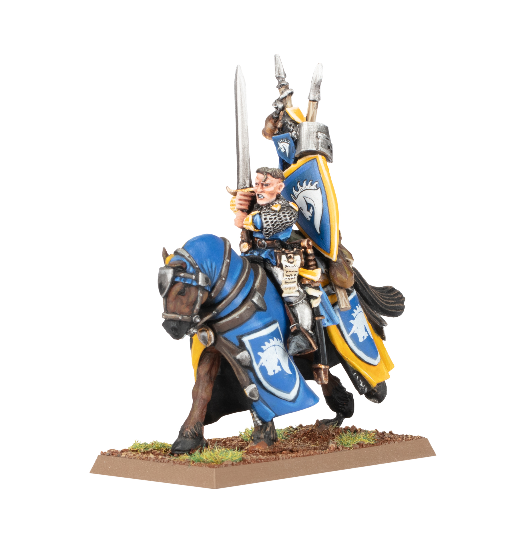 Bretonnian Questing Knights for Warhammer: The Old World