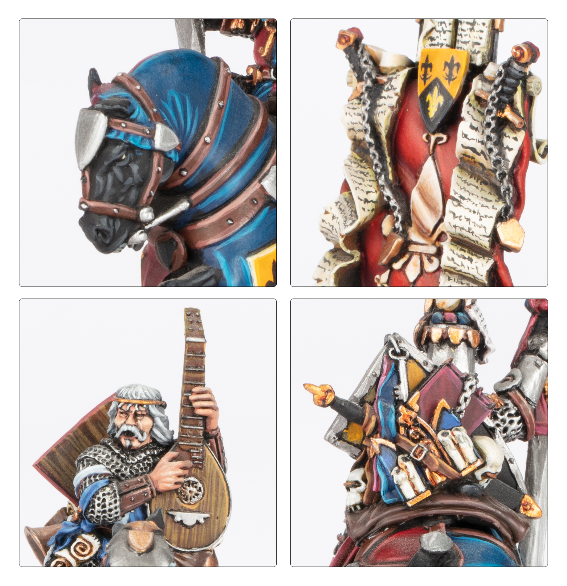 Bretonnian Questing Knights Command for the Kingdom of Bretonnia