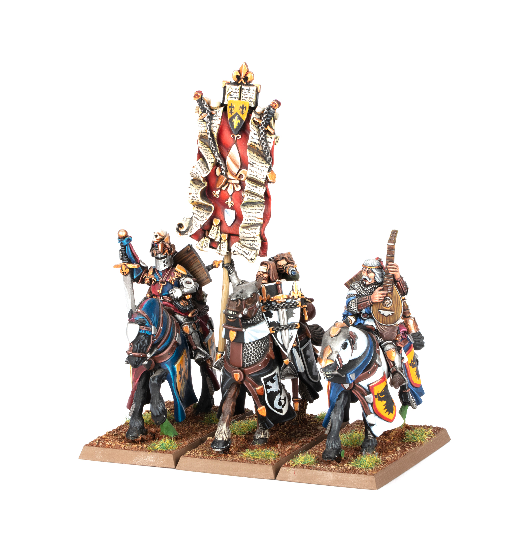 Warhammer: The Old World: Bretonnian Questing Knights Command box art