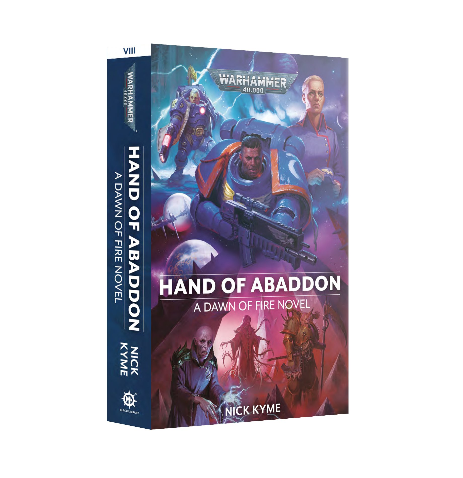 Warhammer 40K: Dawn of Fire: Hand of Abaddon (Paperback) cover