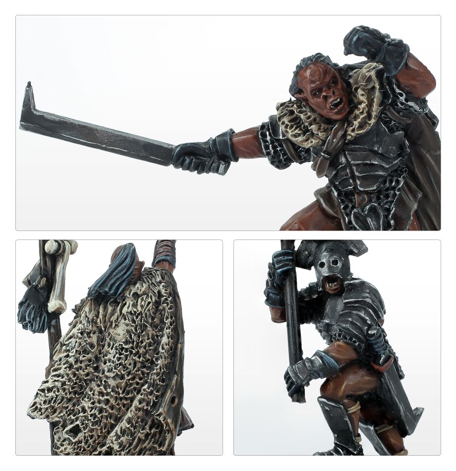 Fighting Uruk-hai Warrior Command Pack