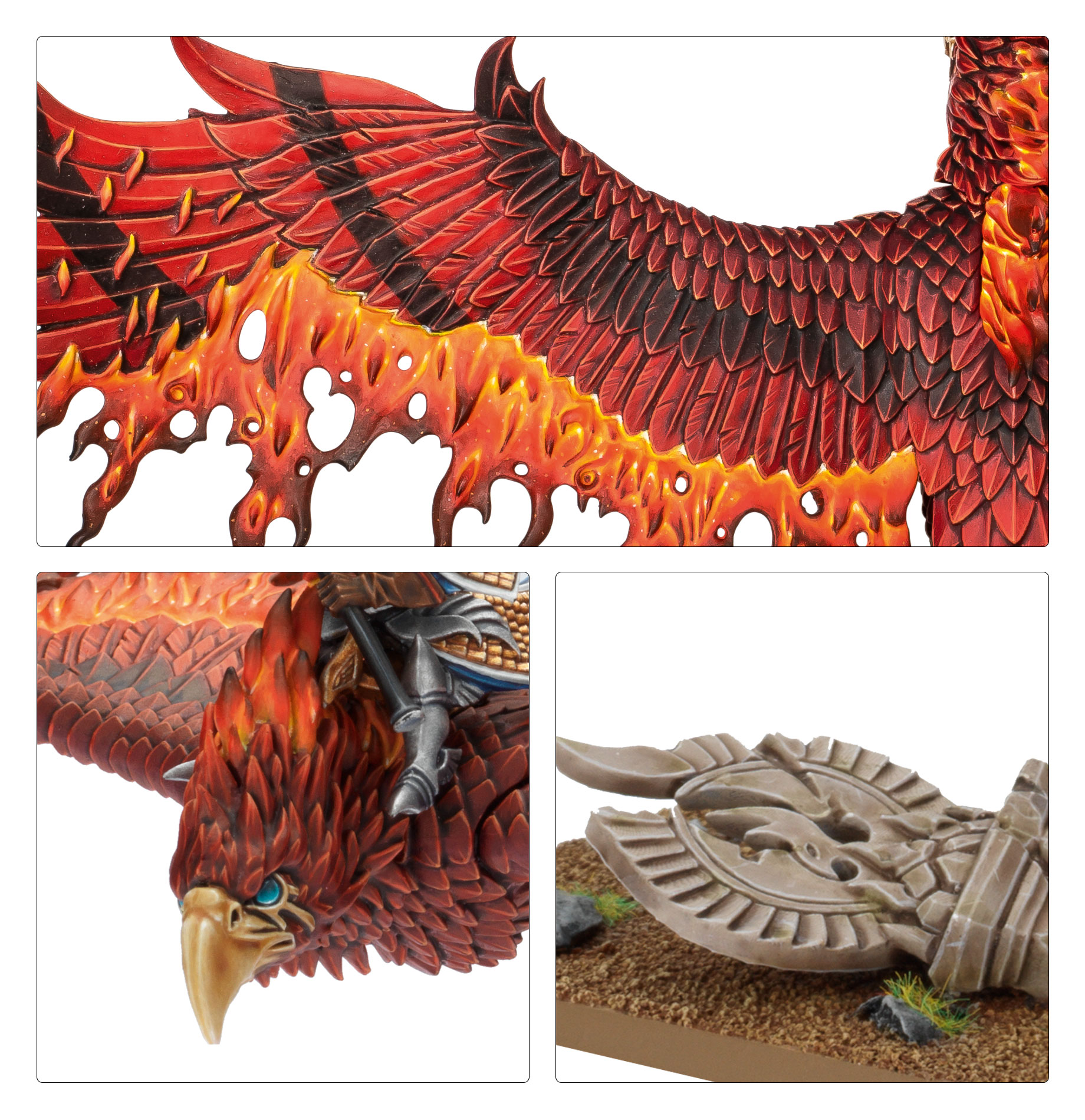 Flamespyre Phoenix pro Warhammer: The Old World