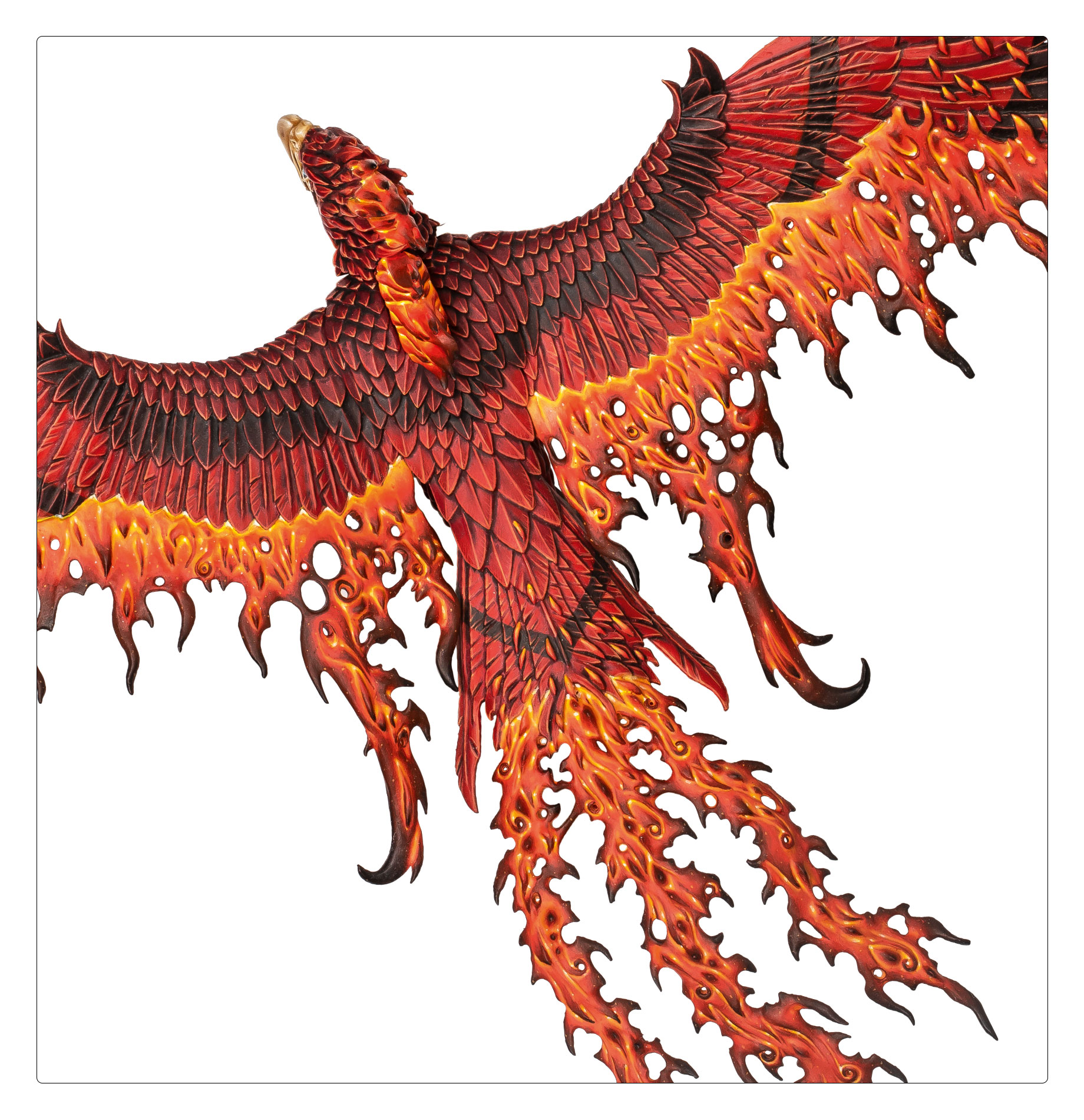 Flamespyre Phoenix z armády High Elf Realms