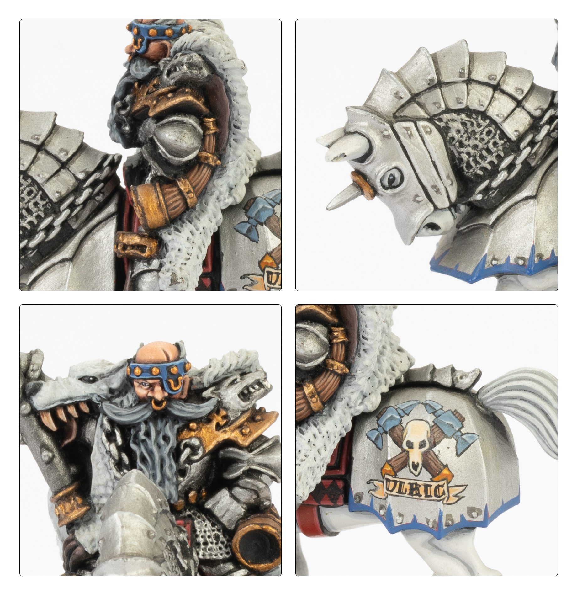 Grand Master of the White Wolf – celkový pohled na model