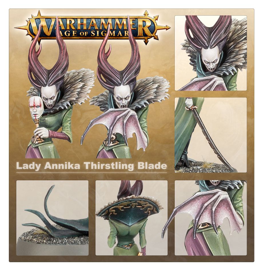 Age of Sigmar: Lady Annika, The Thirsting Blade