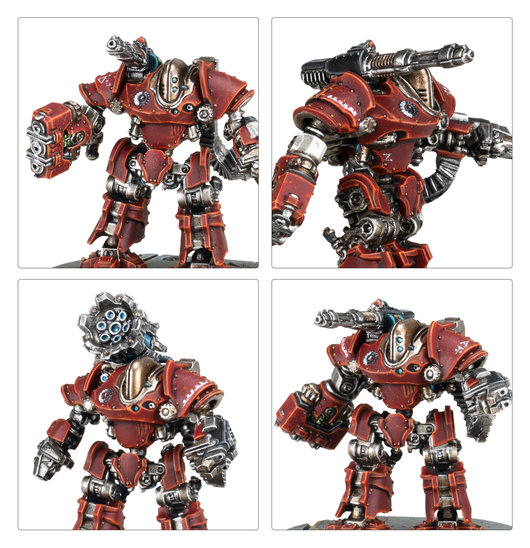 The Horus Heresy: Legions Imperialis: Thanatar Siege-Automata Cohort - miniatures