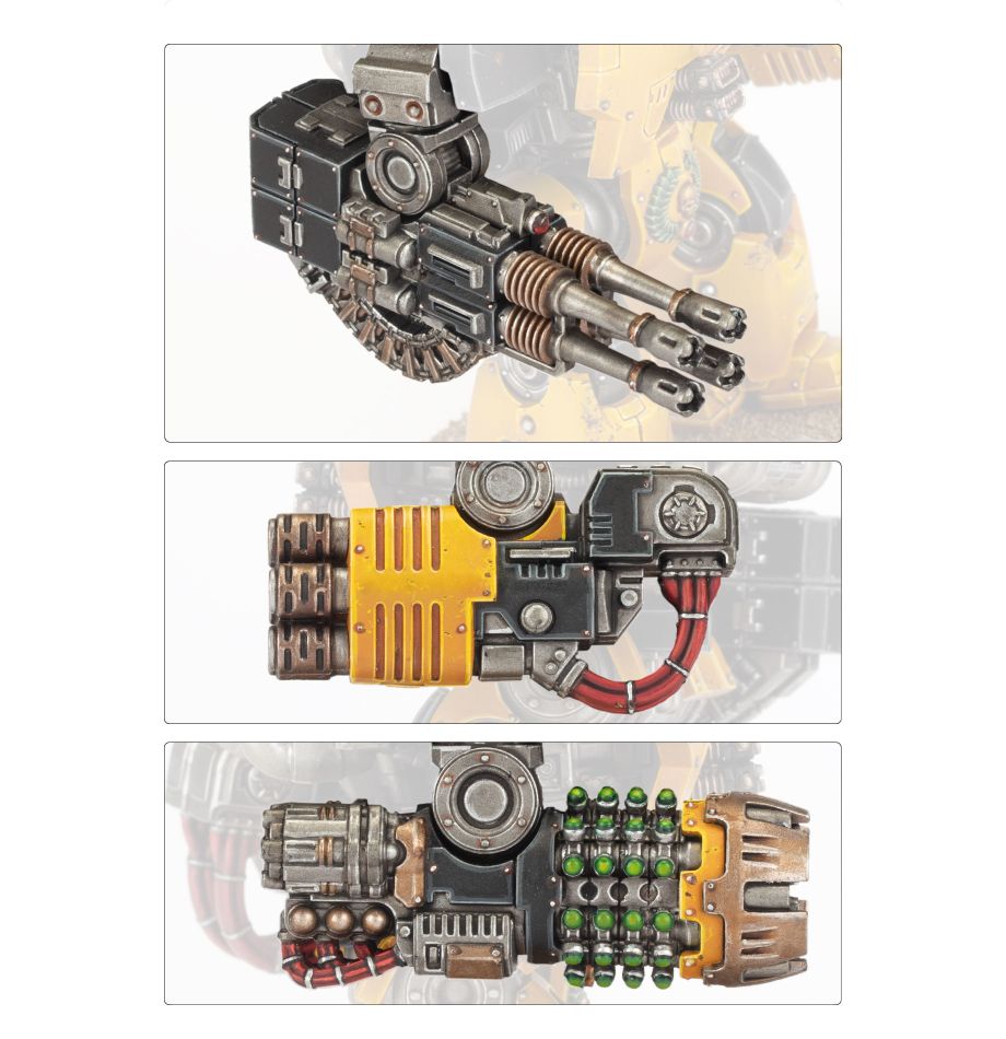 Leviathan Siege Dreadnought Ranged Weapons Frame box art
