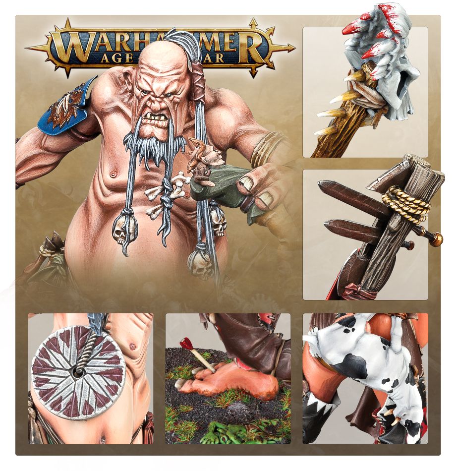 Age of Sigmar: Mancrusher Gargant