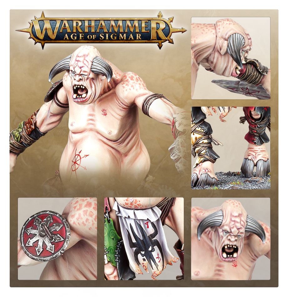 Age of Sigmar: Mancrusher Gargant