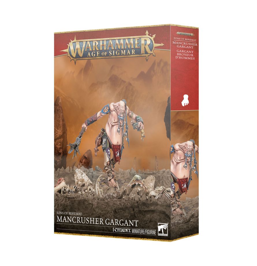 Age of Sigmar: Mancrusher Gargant