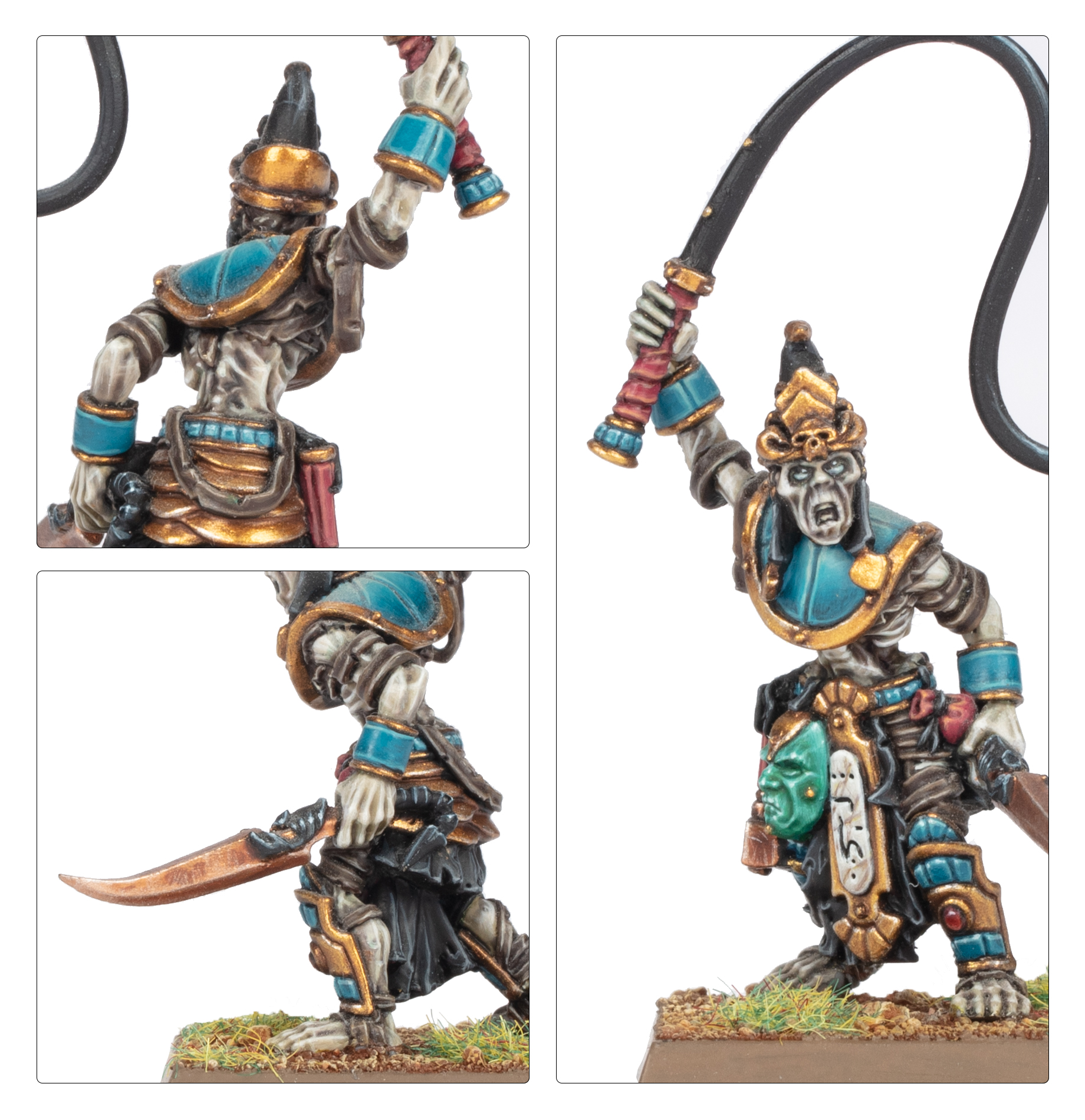 Model Necrotect zblízka