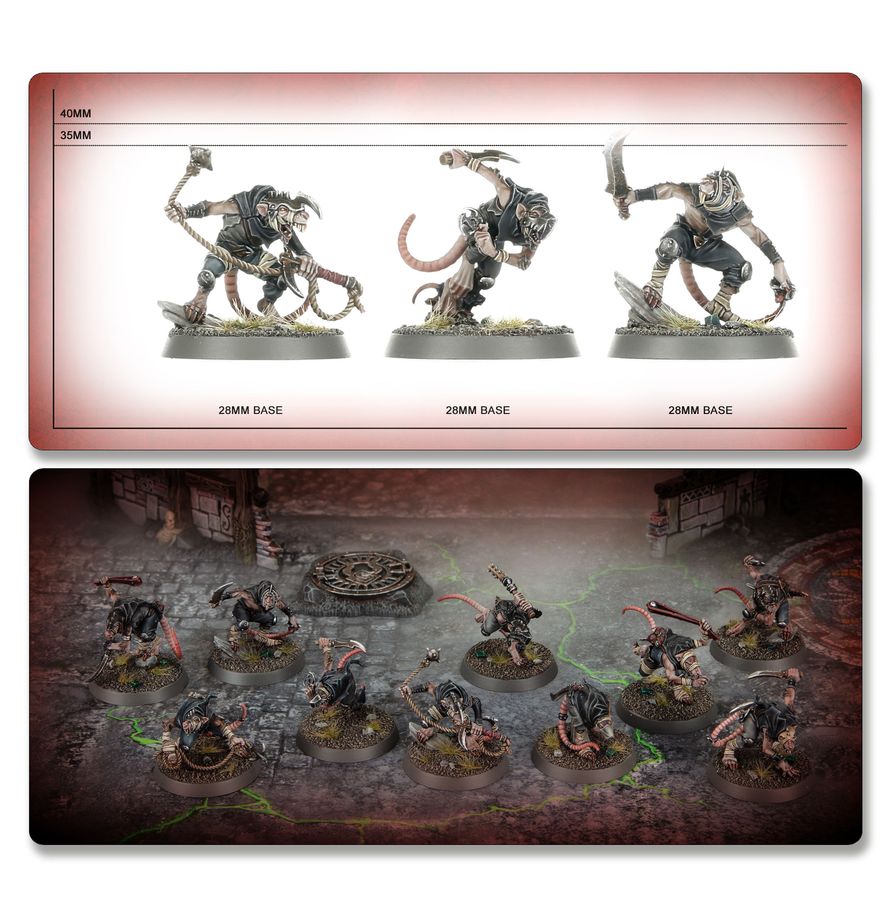 View of assembled models