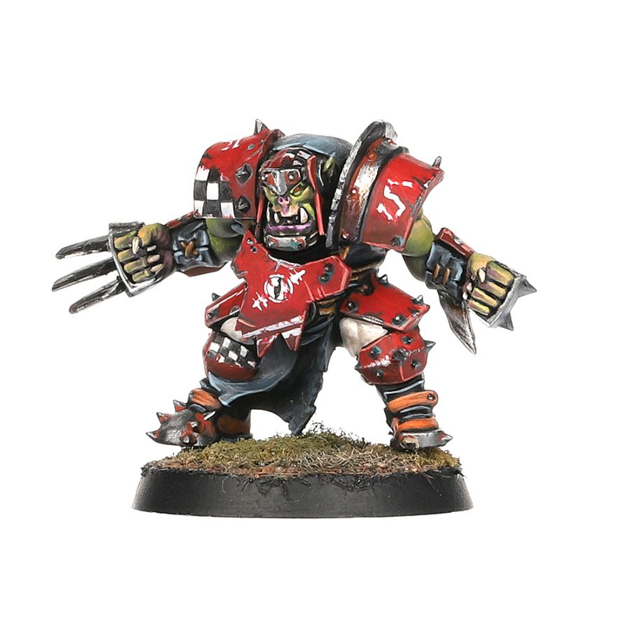 Blood Bowl: Orc Team - celkový pohled na modely