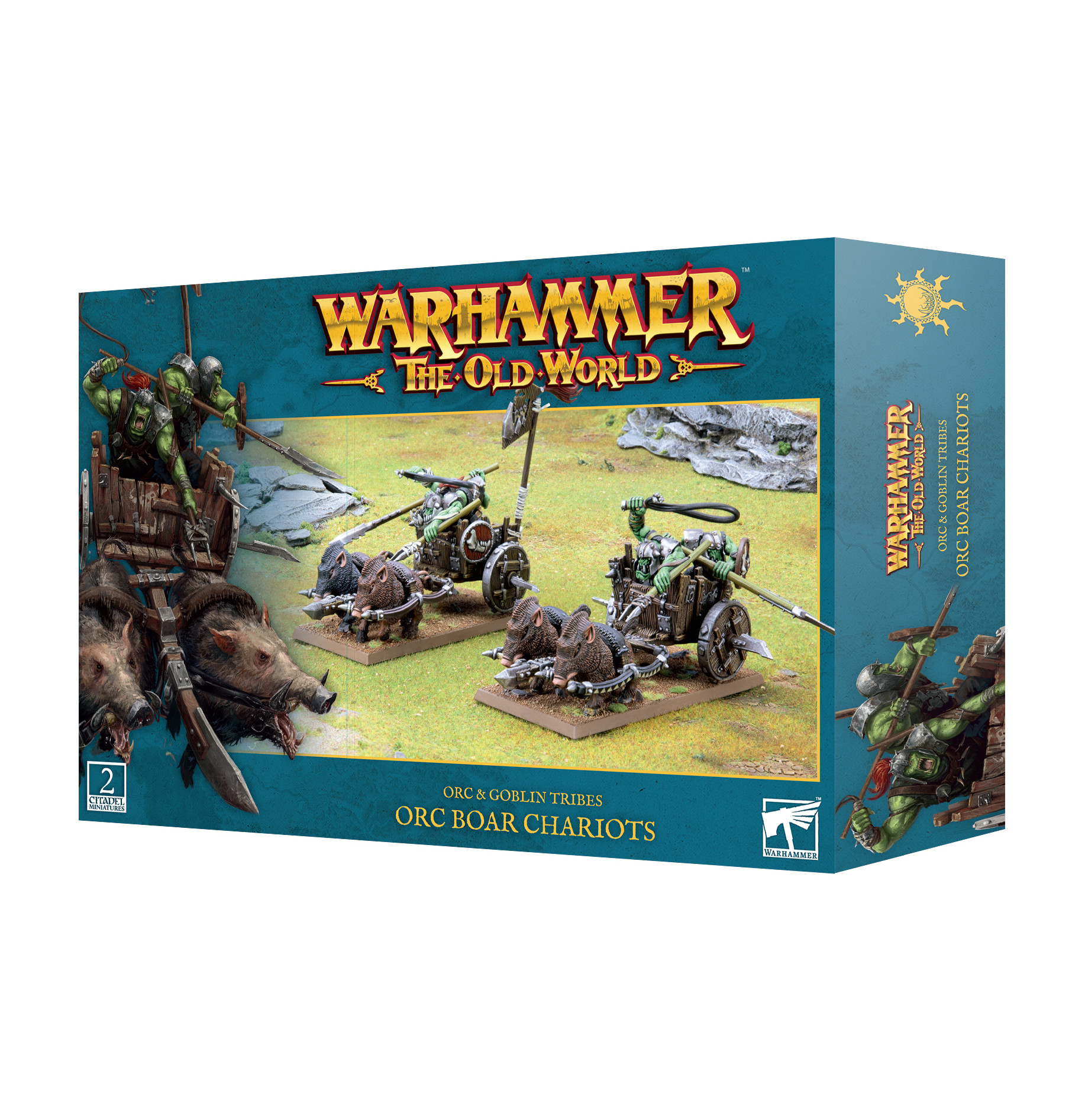 Orc Boar Chariots - boční pohled