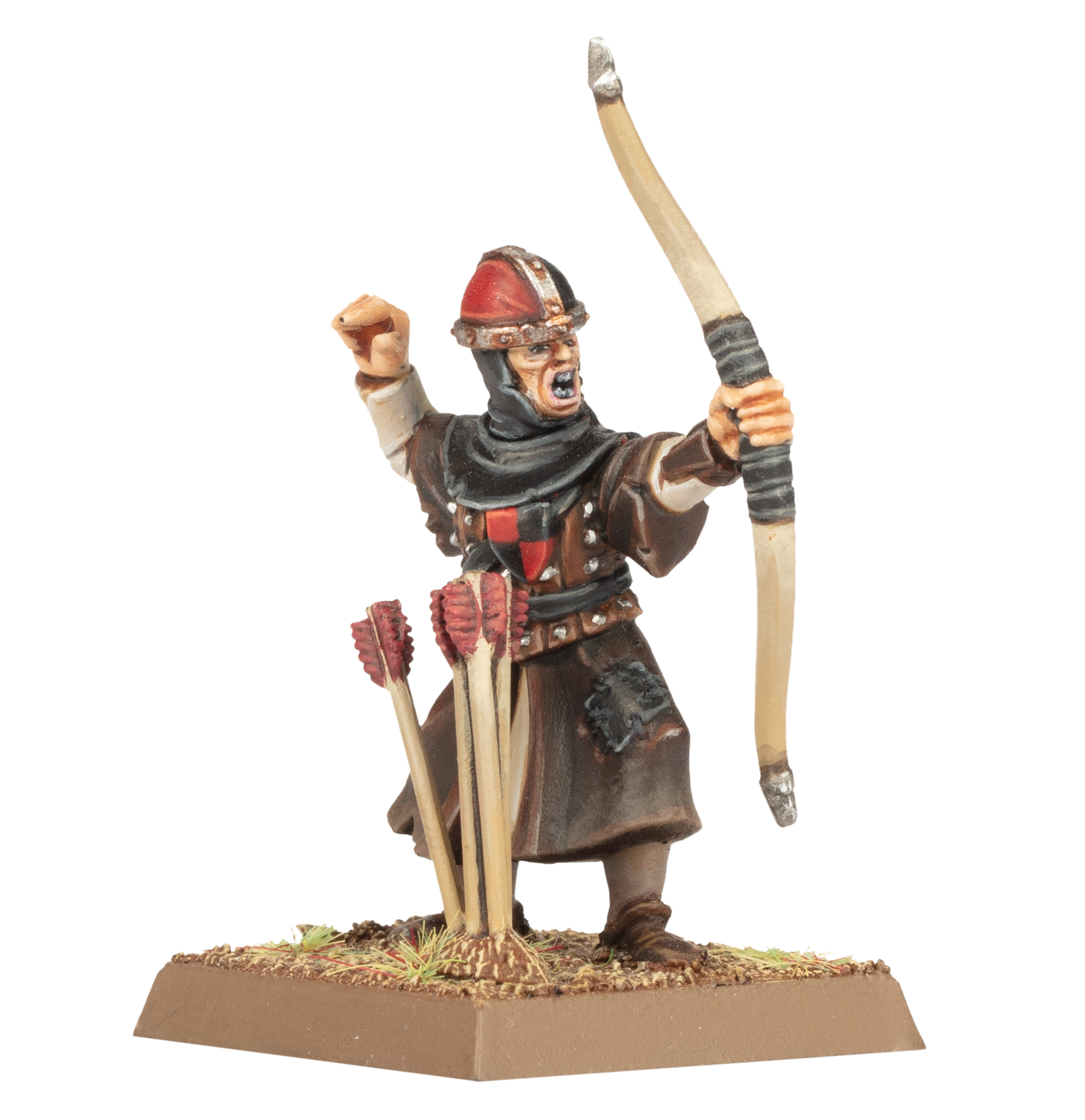 Kingdom of Bretonnia - Peasant Bowmen - miniatúry