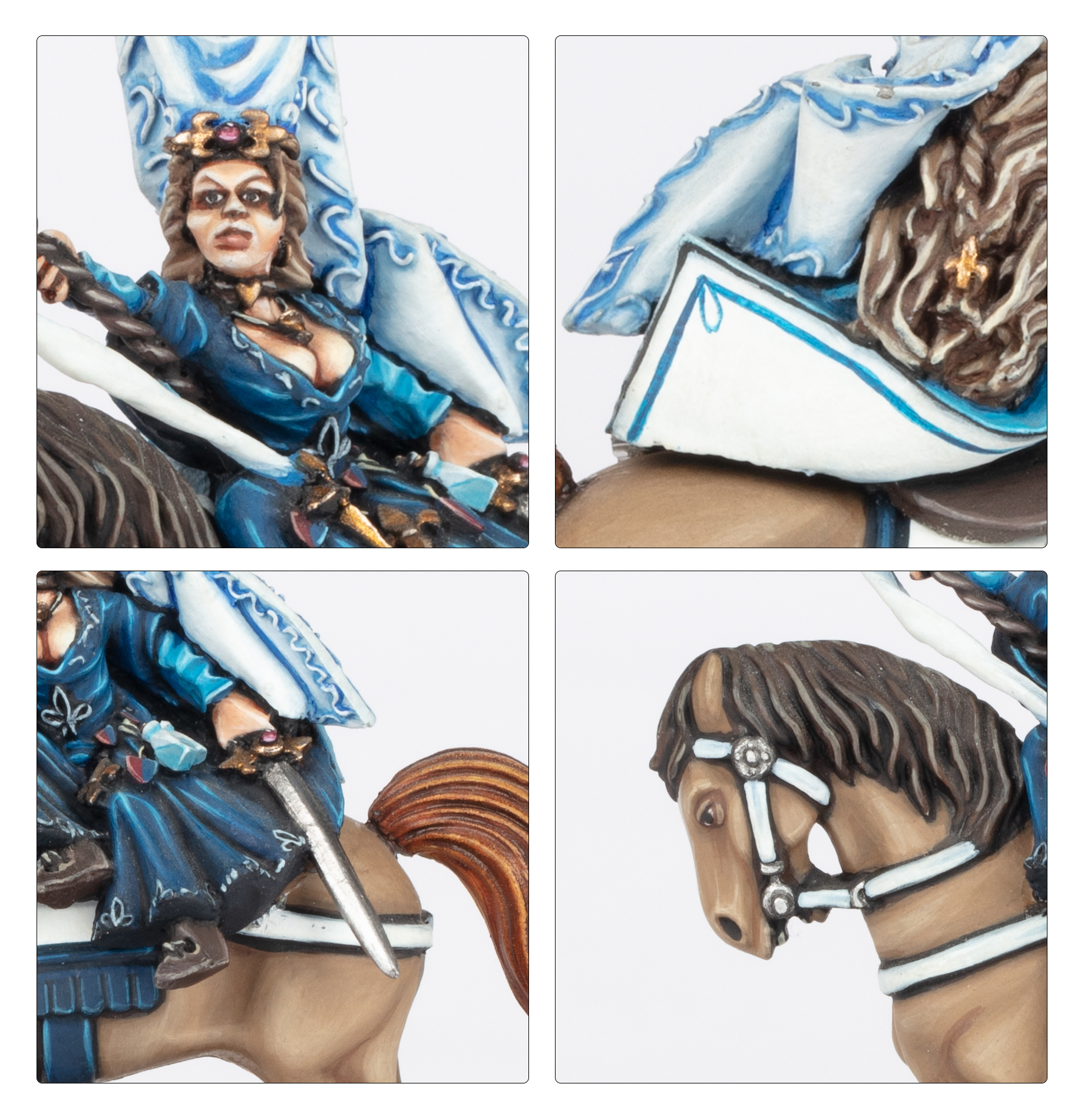 Prophetesses of the Lady - celkový pohled na miniatury