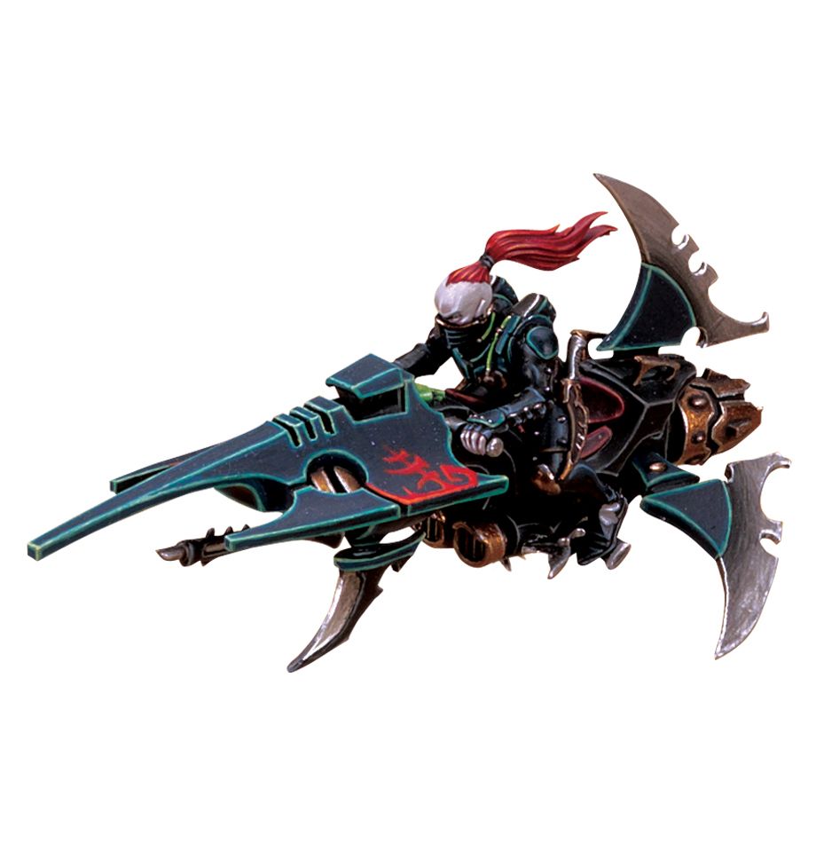 Warhammer 40K Reavers jetbikes action pose
