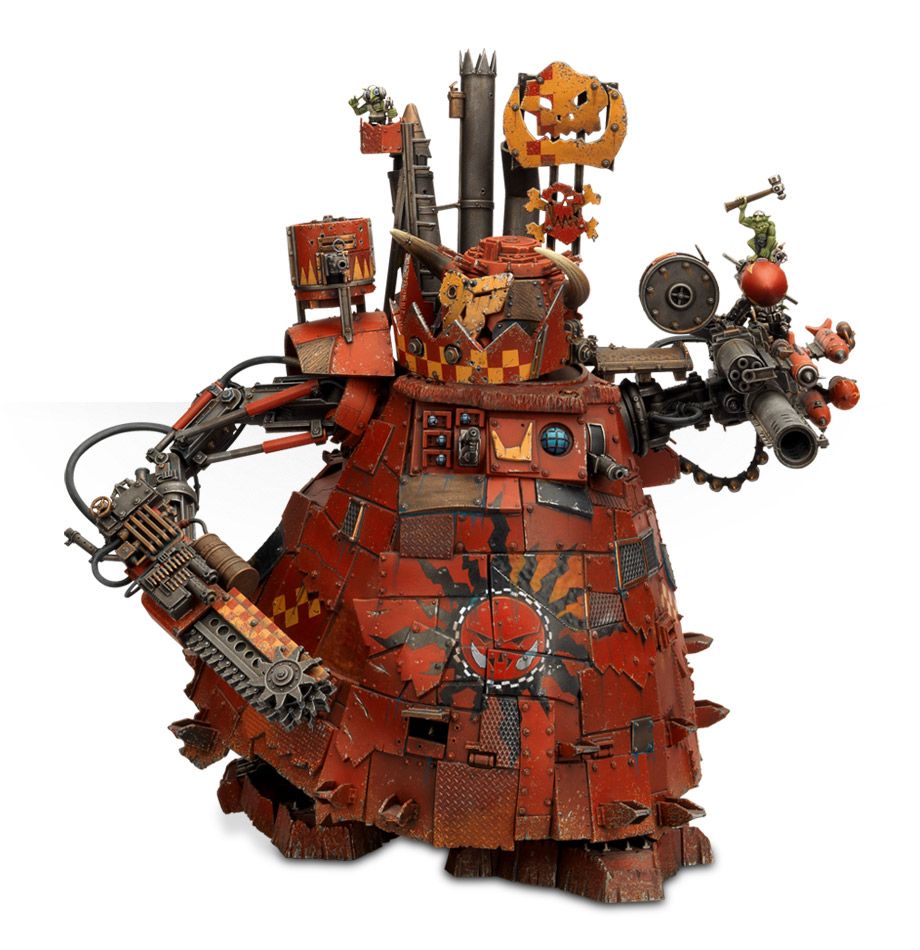 Ork Stompa - zadná časť