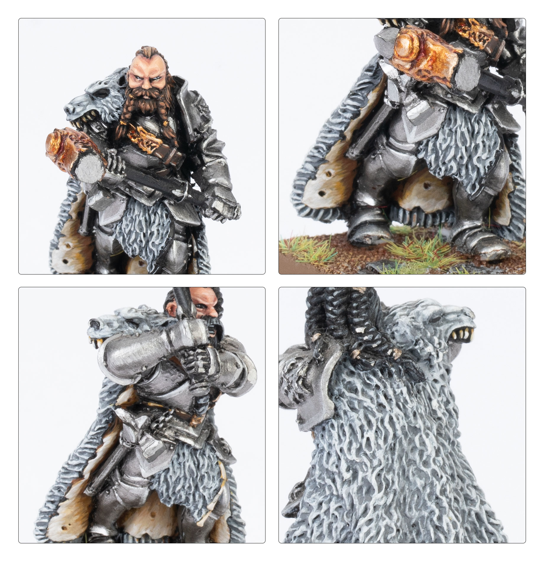 Teutogen Guard Warriors celkový pohled na miniatury