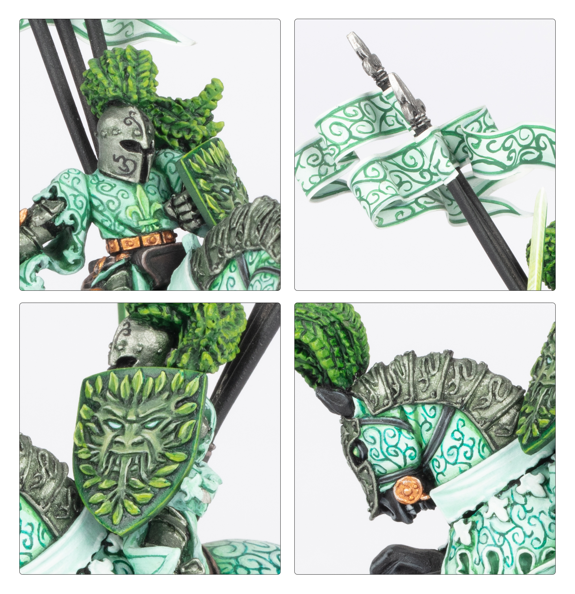 The Green Knight - celkový pohled na miniaturu
