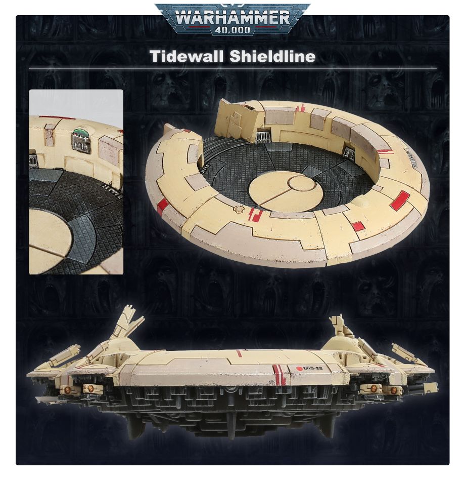 Tidewall Shieldline - overall view of the terrain