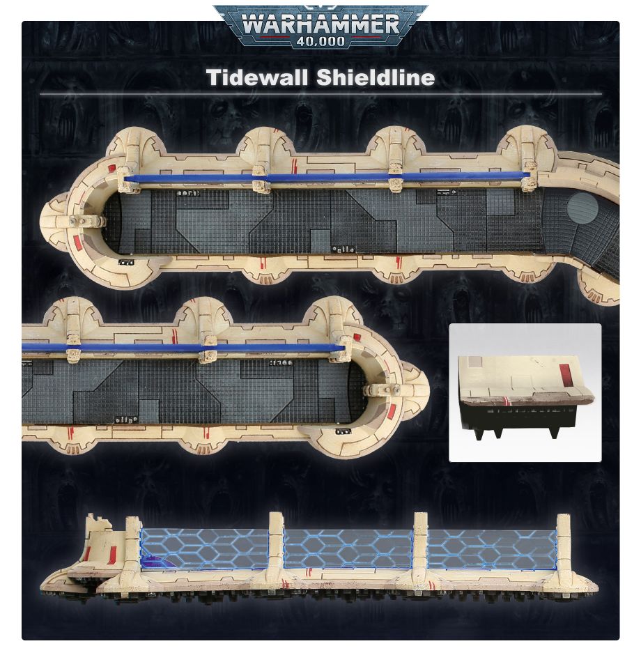 Tidewall Shieldline - detailed view of the structure