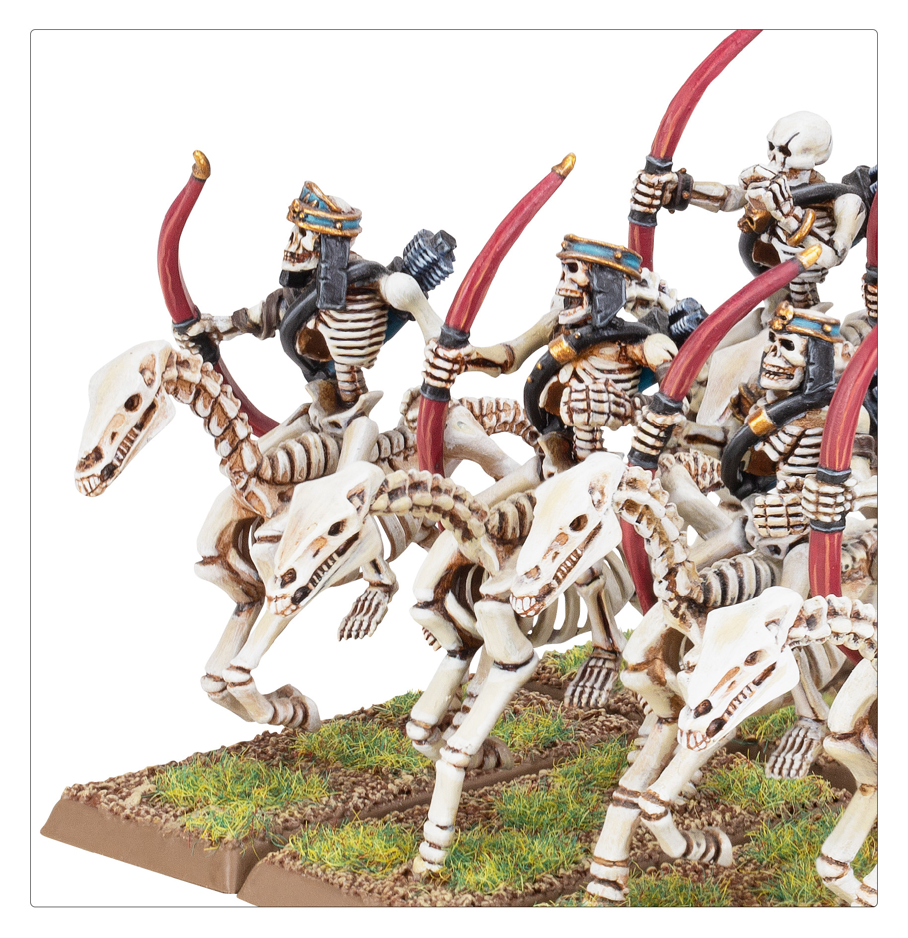 Skupina Skeleton Horsemen na bojišti