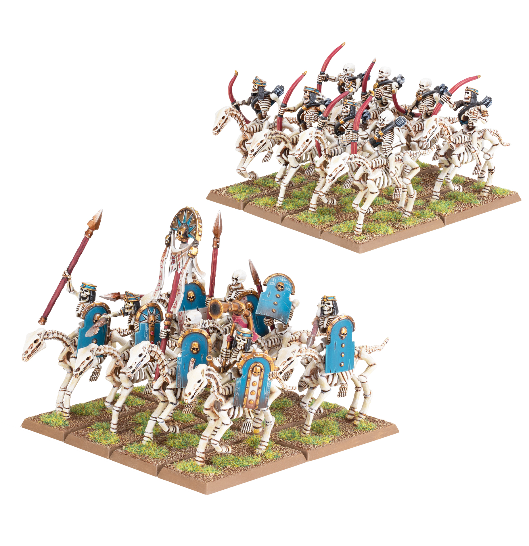 Tomb Kings Skeleton Horsemen/Horse Archers box art