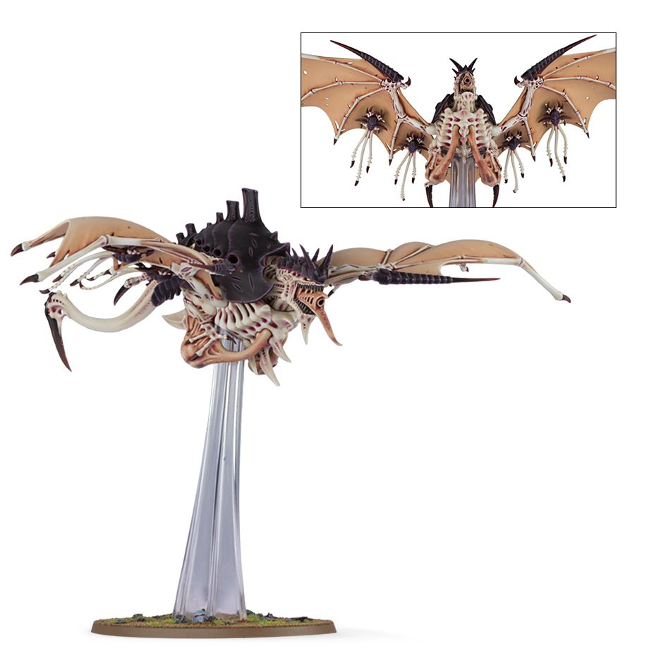 Tyranid Harpy celkový pohľad na model