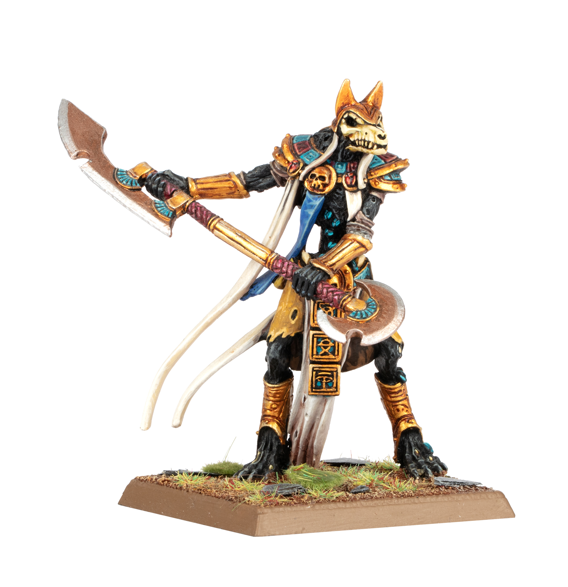Ushabti with Ritual Blades - celkový pohled na modely