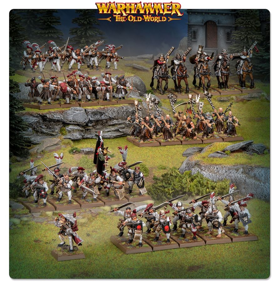 Empire of Man Battle March Army for Warhammer: The Old World