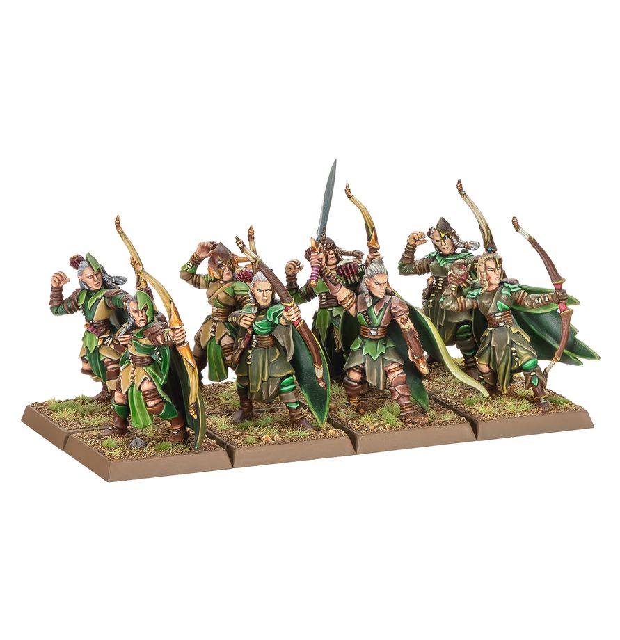 Wood Elf Realms miniatures from Battle March Army