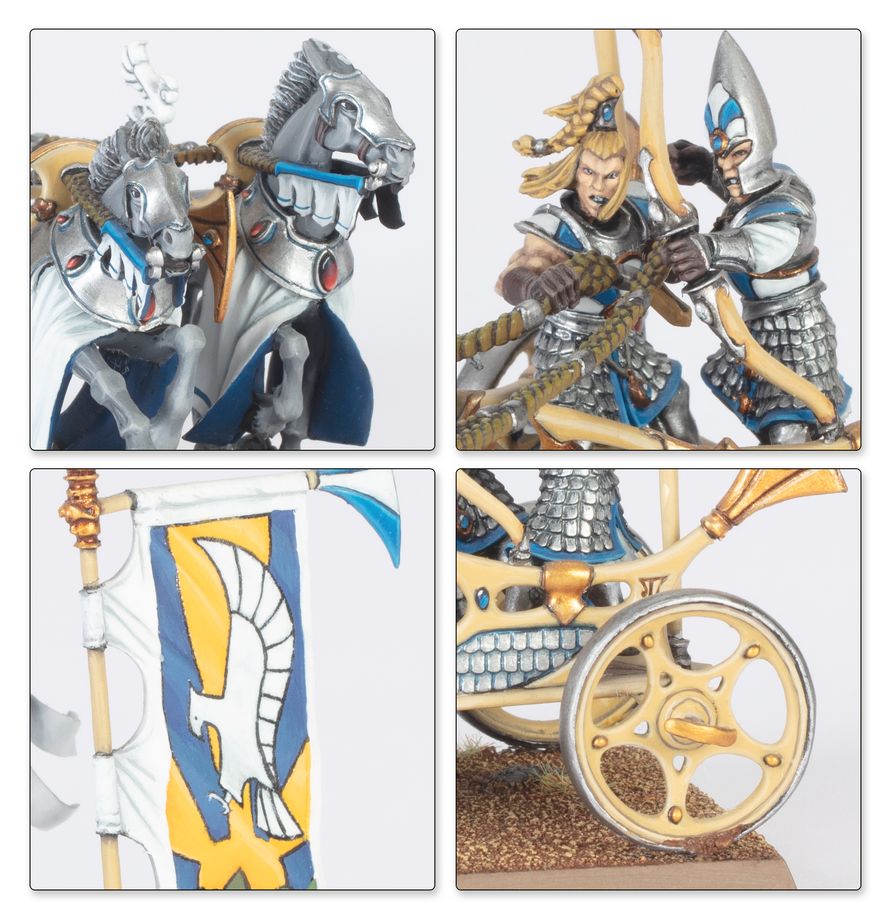 High Elf Realms units for Warhammer: The Old World