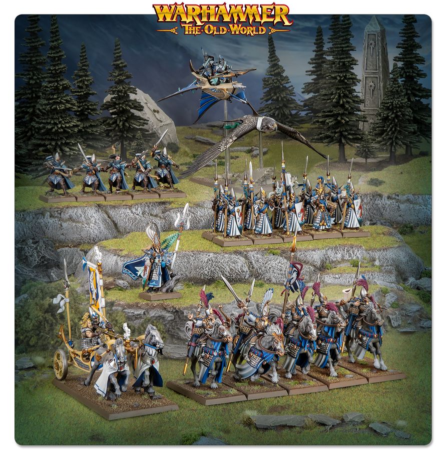 Warhammer: The Old World: High Elf Realms - Battle March Army