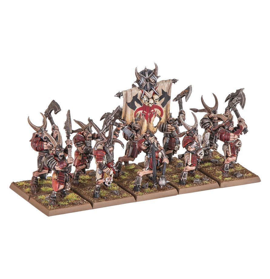Beastmen Brayherds miniatures from the Battle March Army