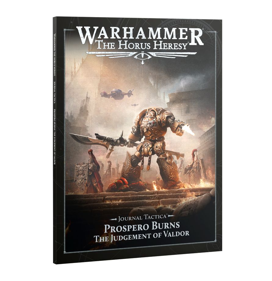 The Horus Heresy: Journal Tactica - Prospero Burns – The Judgement Of Valdor cover