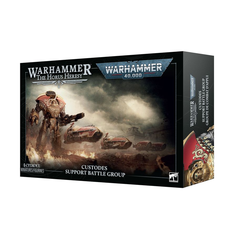Pallas Grav-attack ze sady Legio Custodes Support Battle Group