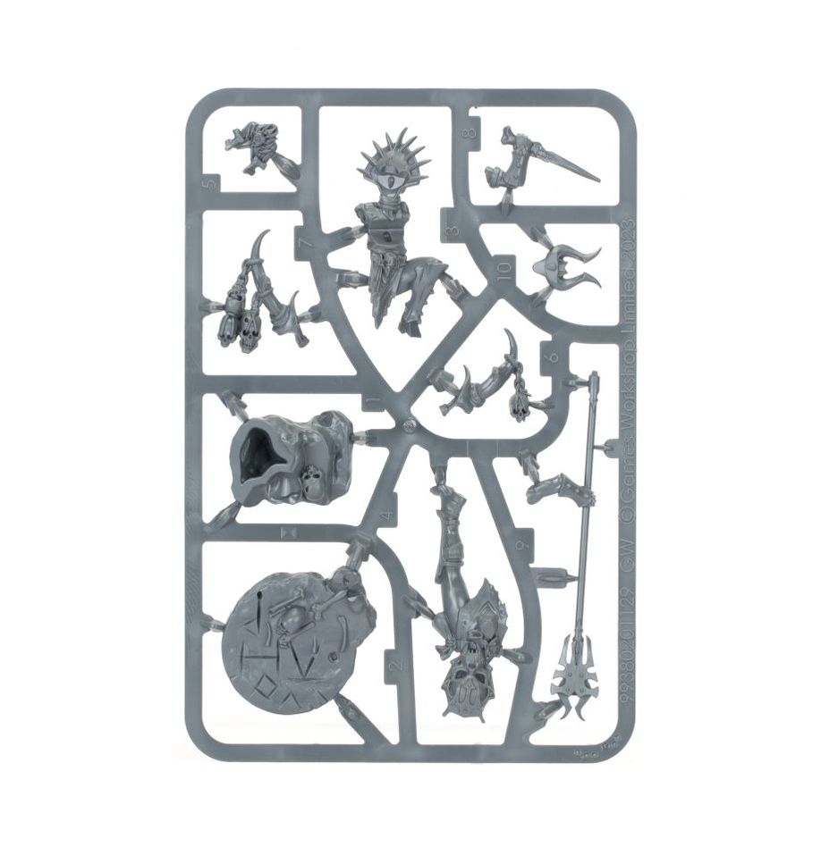 Rituální dýka z kostí