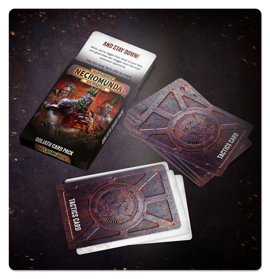 Necromunda Goliath reference cards