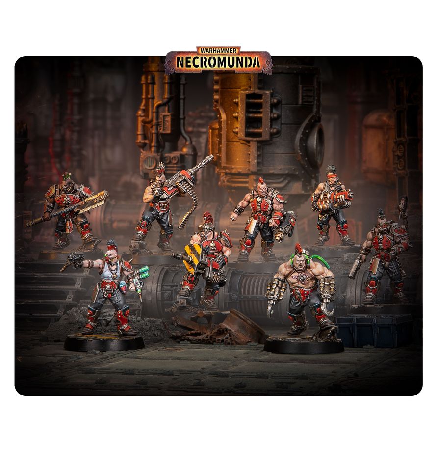 Goliath Forge Smelters gangers pre Necromundu