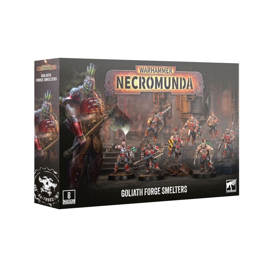 Plastové miniatúry Necromunda: Goliath Forge Smelters