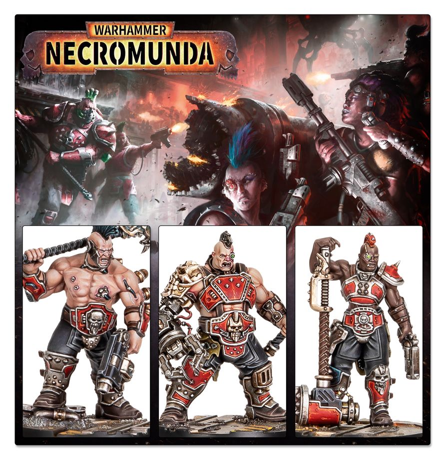 Goliath Forge Bosses a Forge Tyrant pre Necromundu