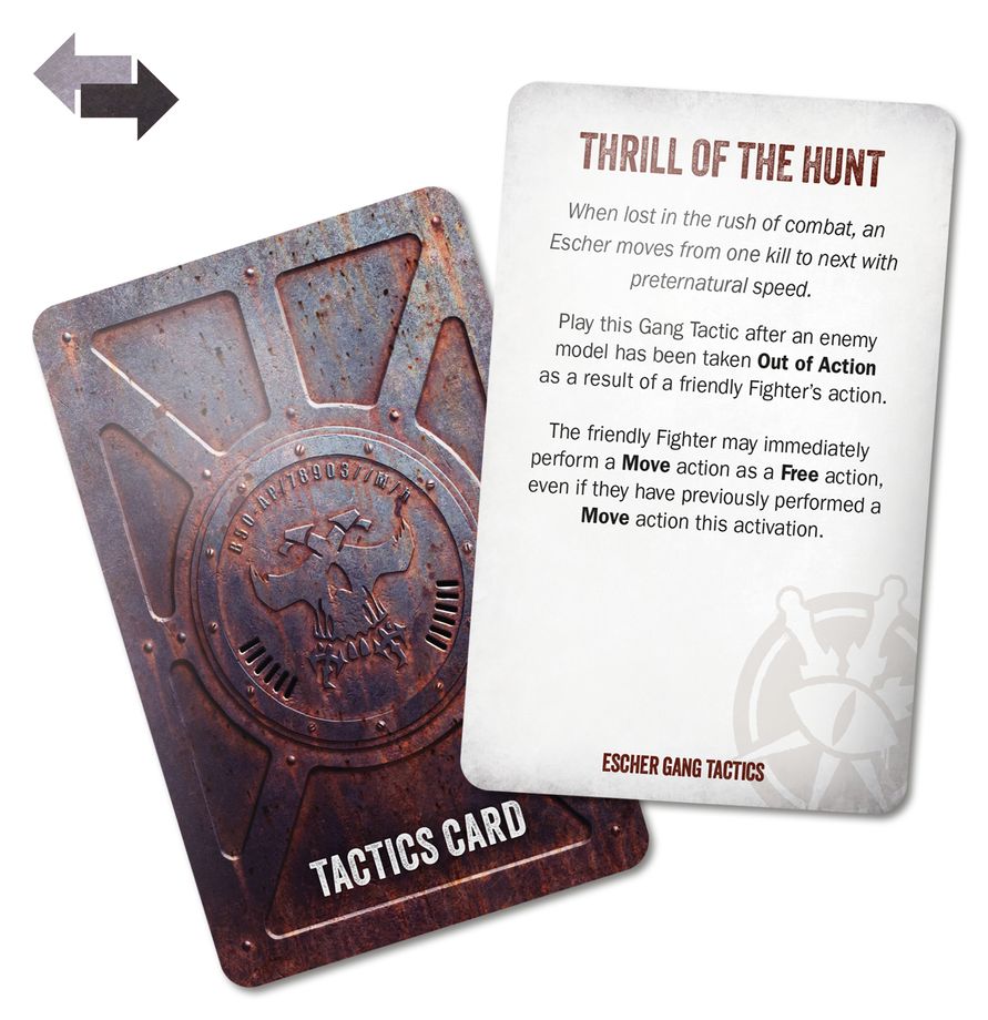 Necromunda: Escher Card Pack – reference card pack