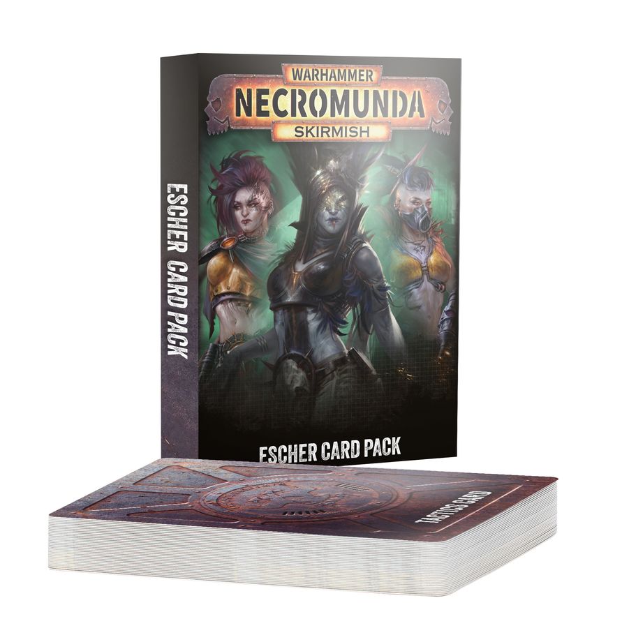 Necromunda: Escher Card Pack – product packaging