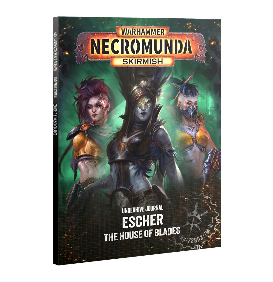 Necromunda: Underhive Journal: Escher – The House of Blades (English) cover
