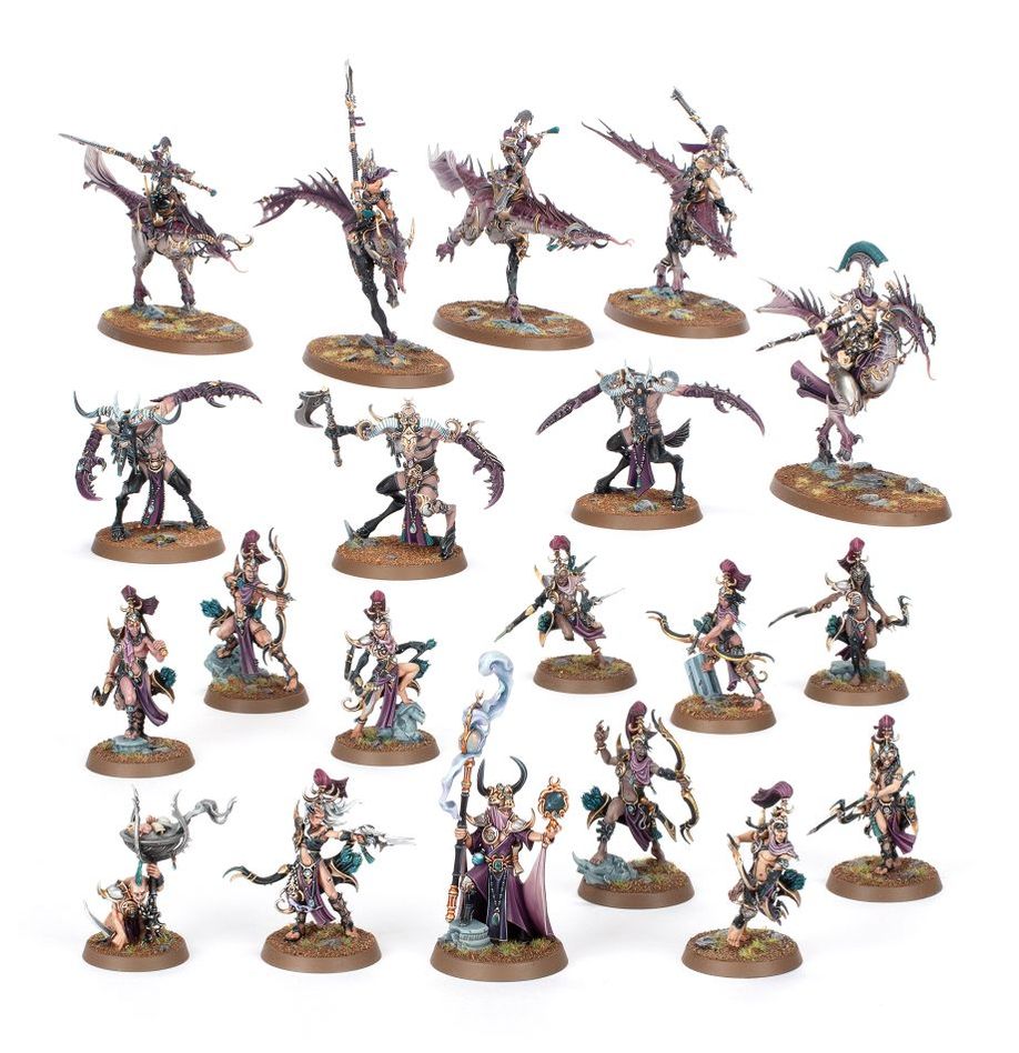 Warhammer Age of Sigmar: Hedonites of Slaanesh - Spearhead: Hedonites Of Slaanesh box art