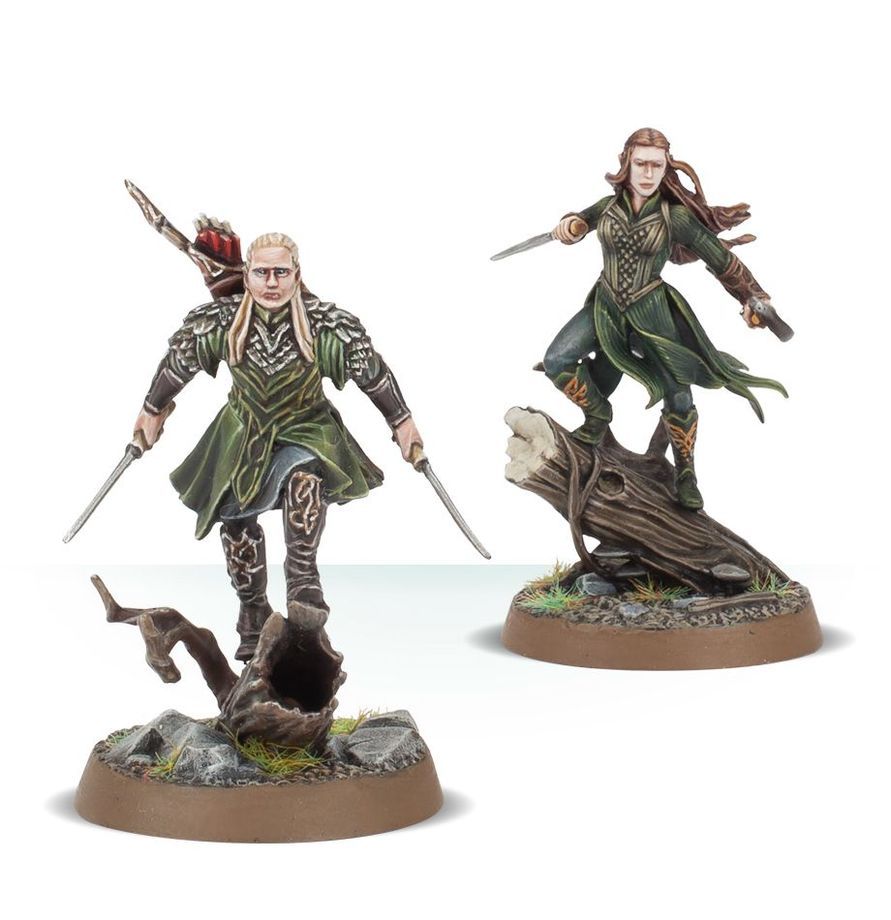 Palace Guards a Mirkwood Rangers z Mirkwood Battlehost