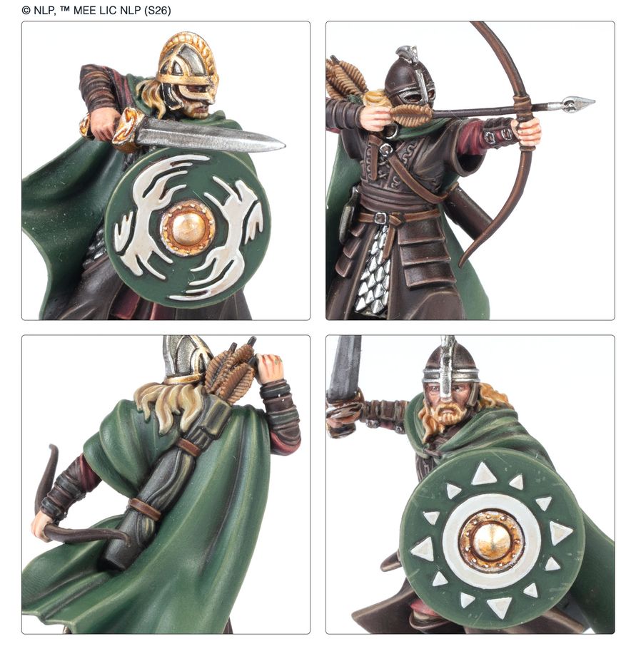 Rohan™ Battlehost vedený Théodenom